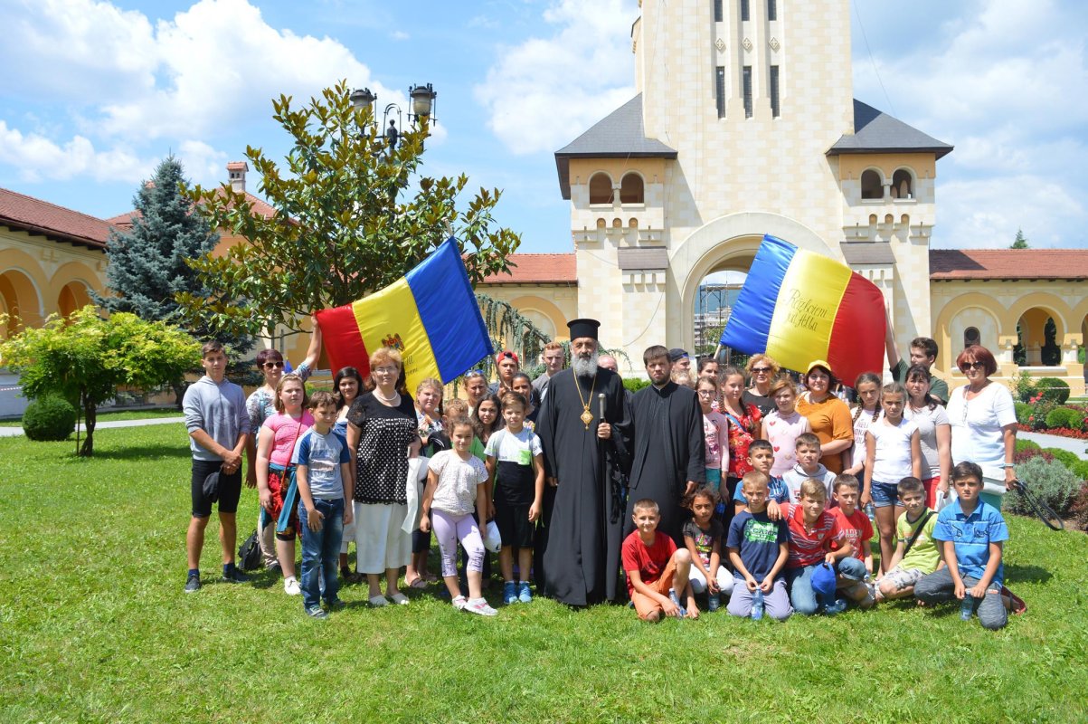 Oaspeți din Republica Moldova, la Centrul de zi din Războieni, Alba 14224