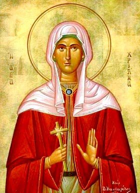 Sfânta Mare Muceniţă Hristina; Sfântul Mucenic Ermoghen 13991