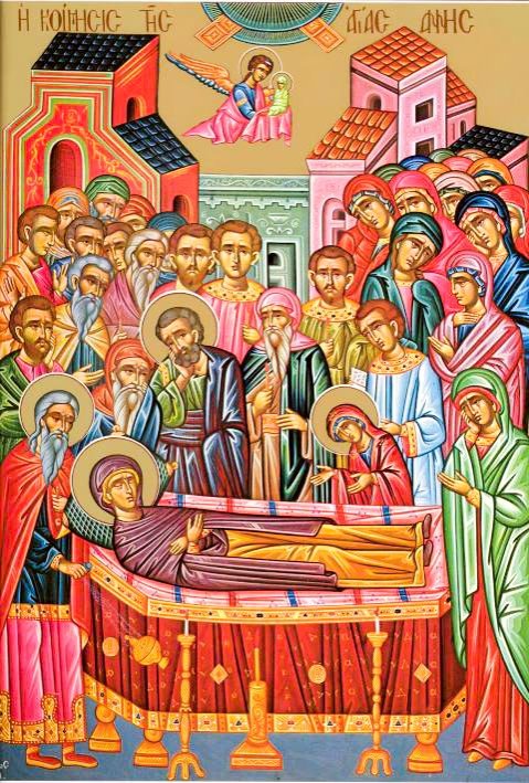 Adormirea Sfintei Ana, mama Preasfintei Născătoare de Dumnezeu; Sfinţii Părinţi de la Sinodul al V-lea Ecumenic; Sfintele Cuvioase Olimpiada şi Eupraxia 13902