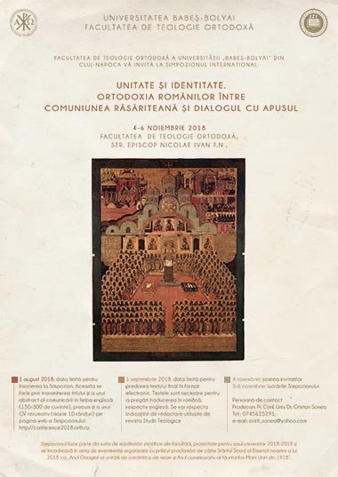 Simpozion internațional la Facultatea de Teologie clujeană 13711
