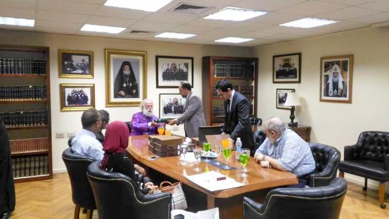 Cărţi şi manuscrise vechi în biblioteca Patriarhiei Alexandriei 12835