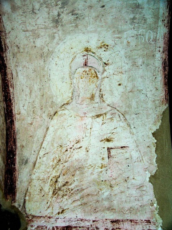 Frescă a Sfintei Nina descoperită în Georgia 12837