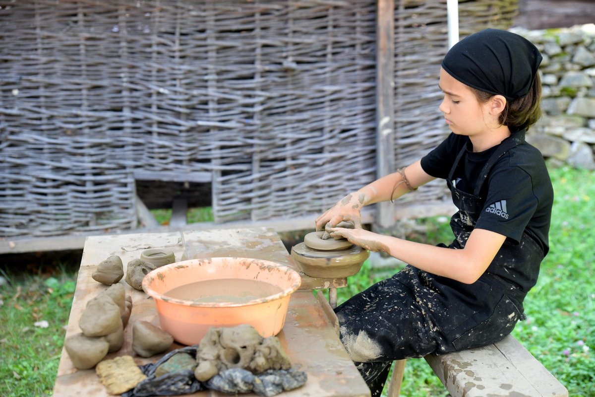 Vacanţa de vară pe uliţele Muzeului Satului 12812