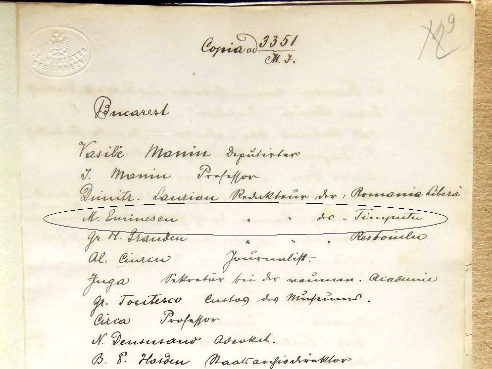 Eminescu, arheul spiritual al neamului nostru 12295