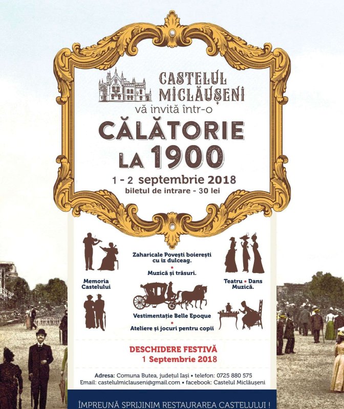 „Călătorie la 1900”, la Castelul Miclăuşeni 11743