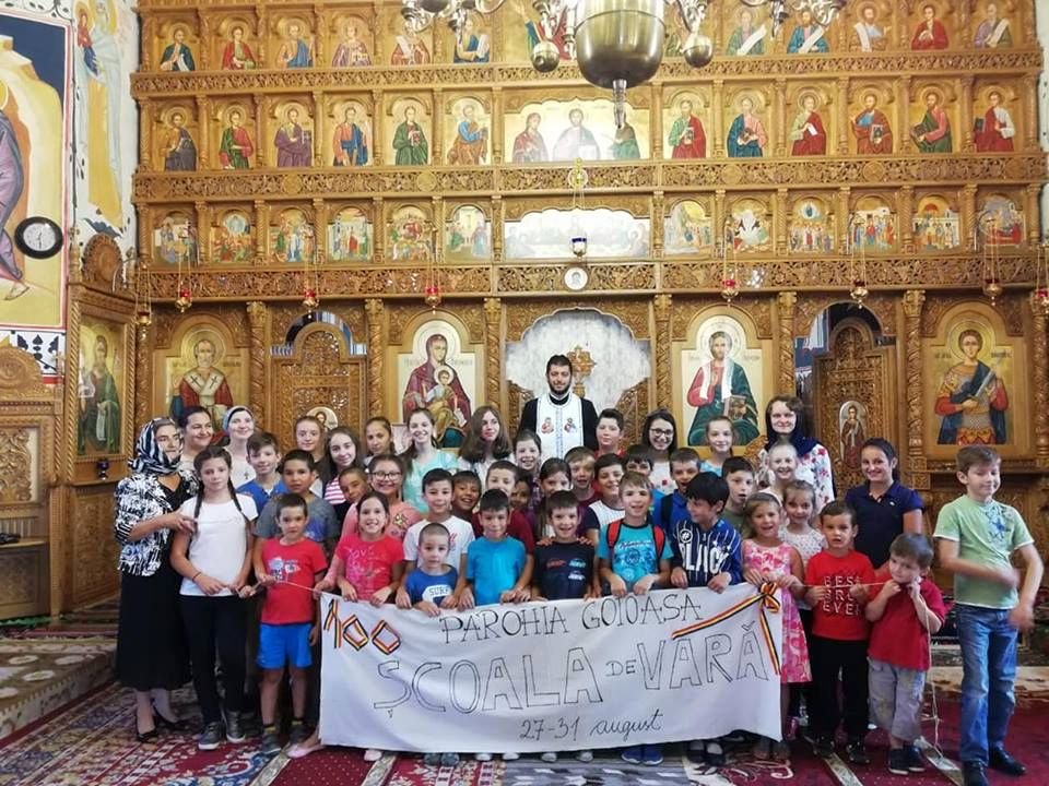 „Şcoala din tinda bisericii” în Parohia Goioasa 11510