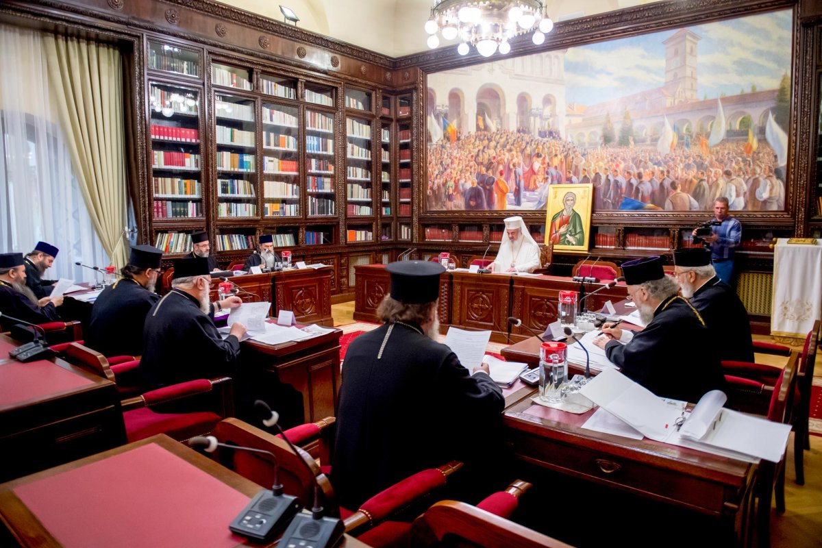 Sinod mitropolitan la Reședința Patriarhală 11373