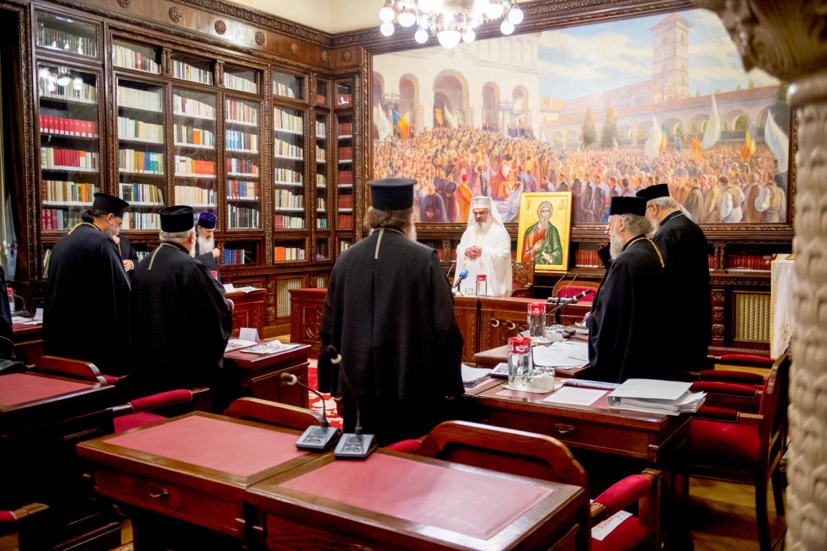 Sinod mitropolitan la Reședința Patriarhală 11374