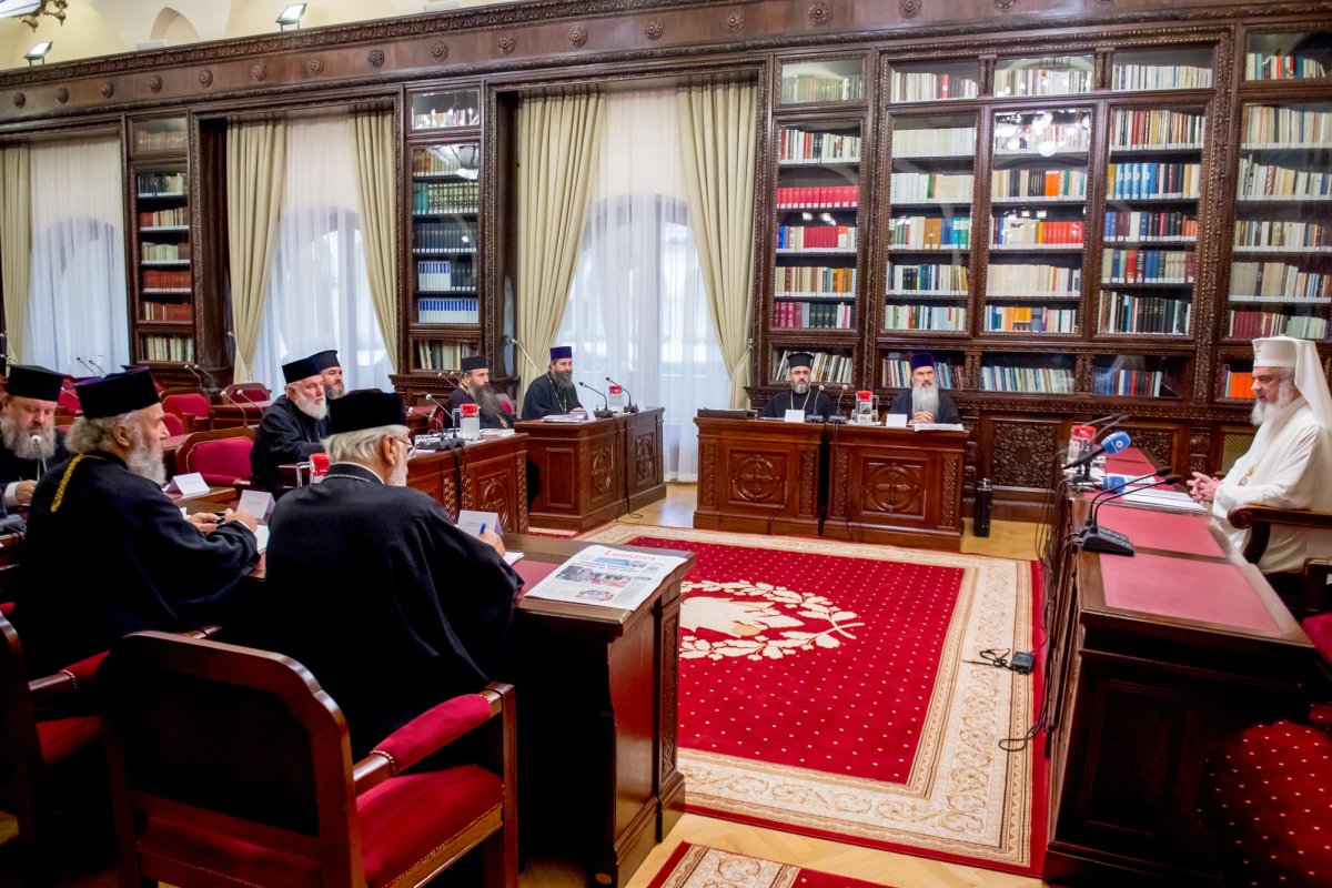 Sinod mitropolitan la Reședința Patriarhală 11375