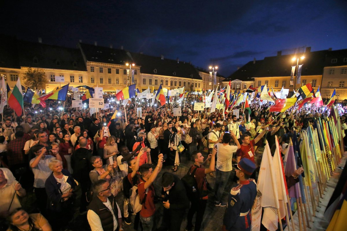 Festivitatea de deschidere a ITO 2018, în Piața Mare din Sibiu 11096