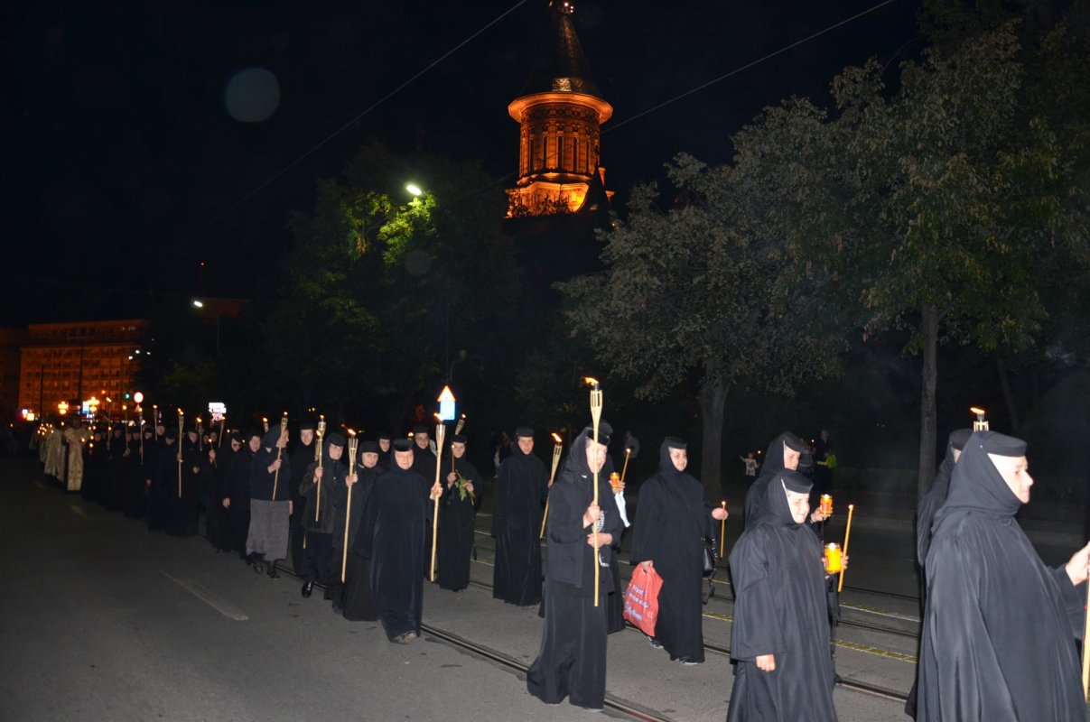 Procesiune cu moaștele ocrotitorului Timișoarei 10558