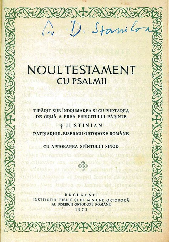 Amintiri despre Biblia mea 10507