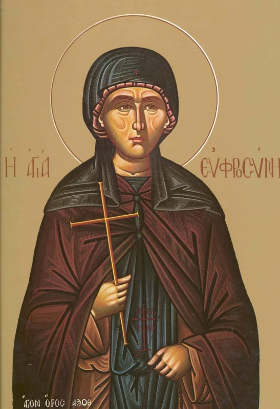 Sfânta Cuvioasă Eufrosina; Sfânta Cuvios Pafnutie Egipteanul; Sfântul Cuvios Serghie de la Radonej 9925