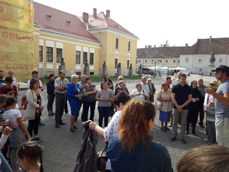 Credincioși din Coveș, Sibiu, în excursie în Alba și Hunedoara 9692
