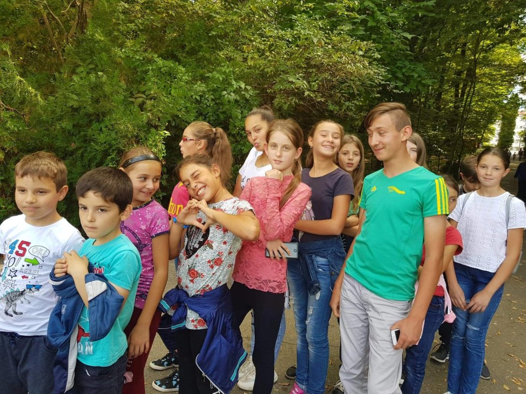 Excursie la Sibiu pentru copiii ocrotiți în Centrul de zi din Baia de Arieș, Alba 9702