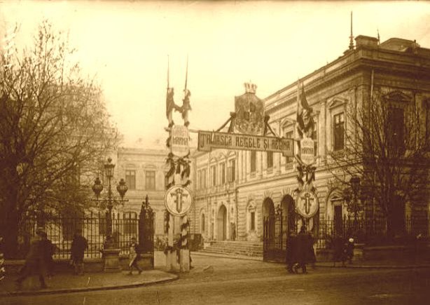 Unioniștii aduc regelui Ferdinand Pergamentul Unirii 8581