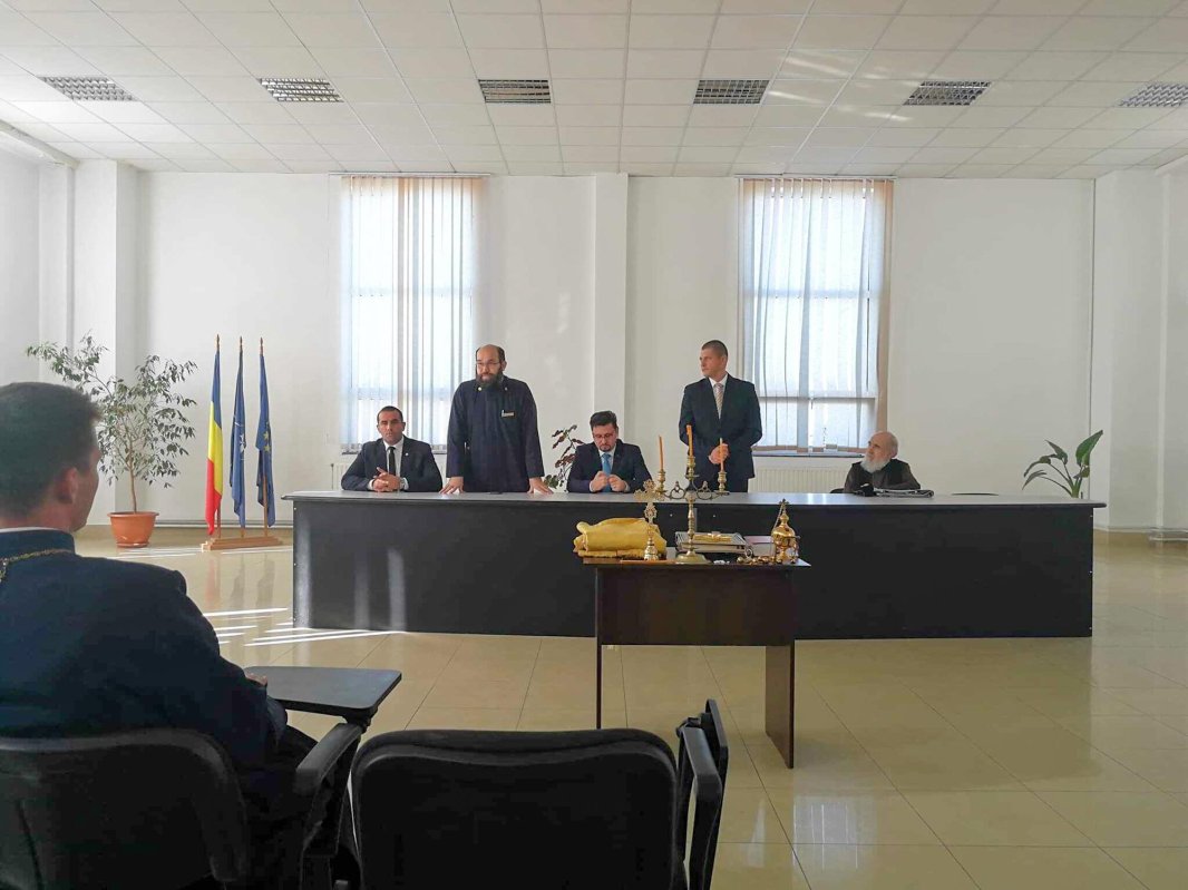 Moment festiv la început de an școlar în Penitenciarul Arad 8117