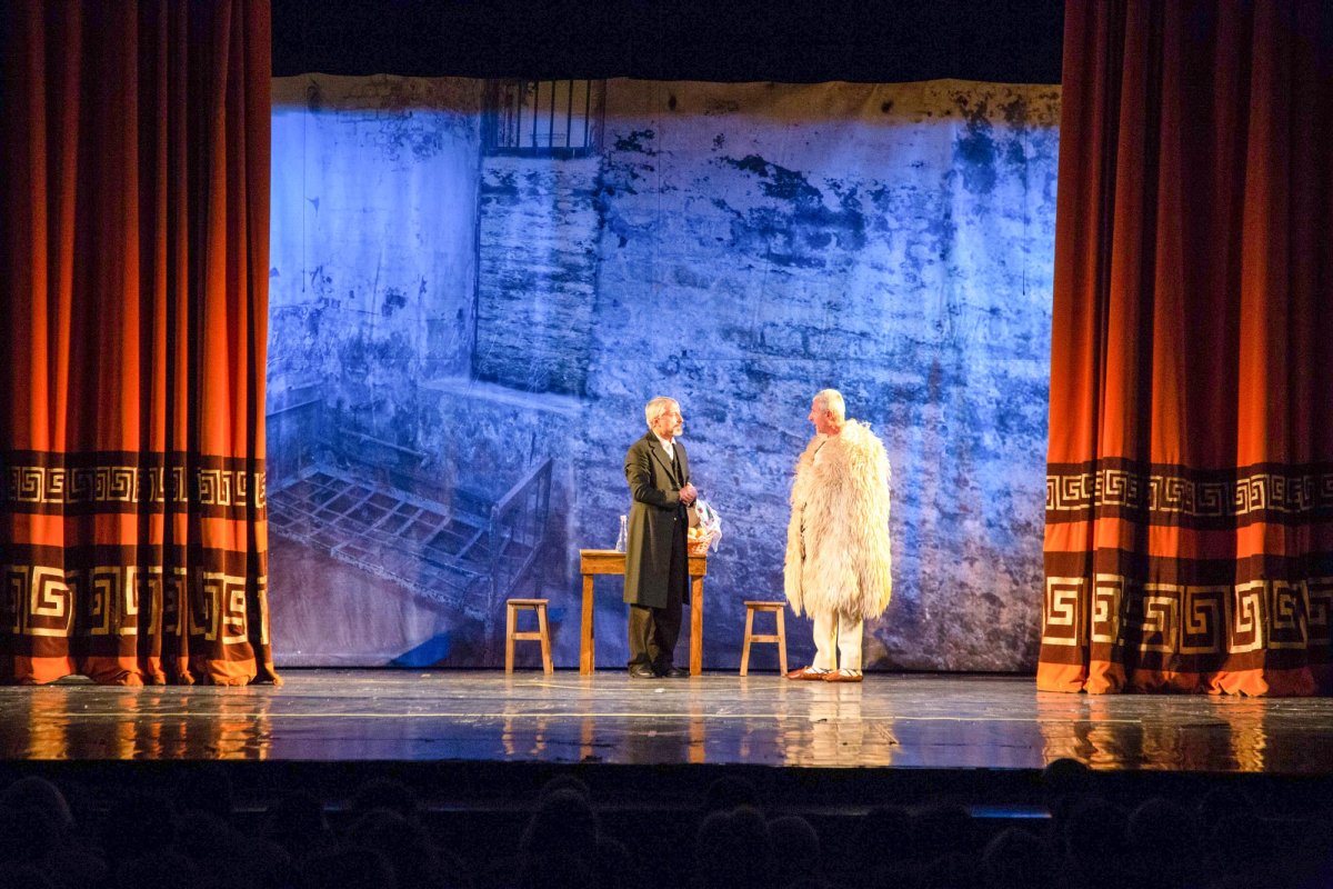 Piesa de teatru „Ziditori ai Marii Uniri” la Galaţi 7735