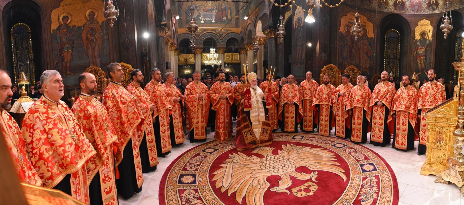 Slujbă de priveghere la Catedrala Patriarhală 7523