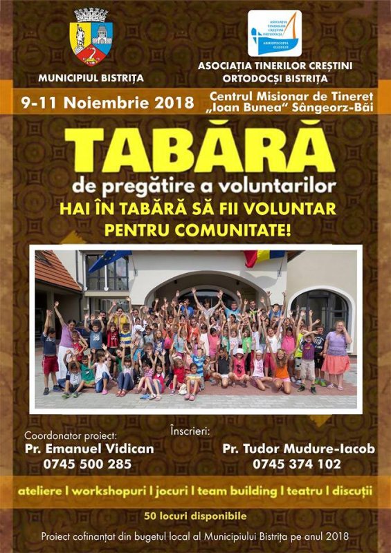 Tabără pentru voluntari la Centrul de Tineret, Sângeorz-Băi 7149