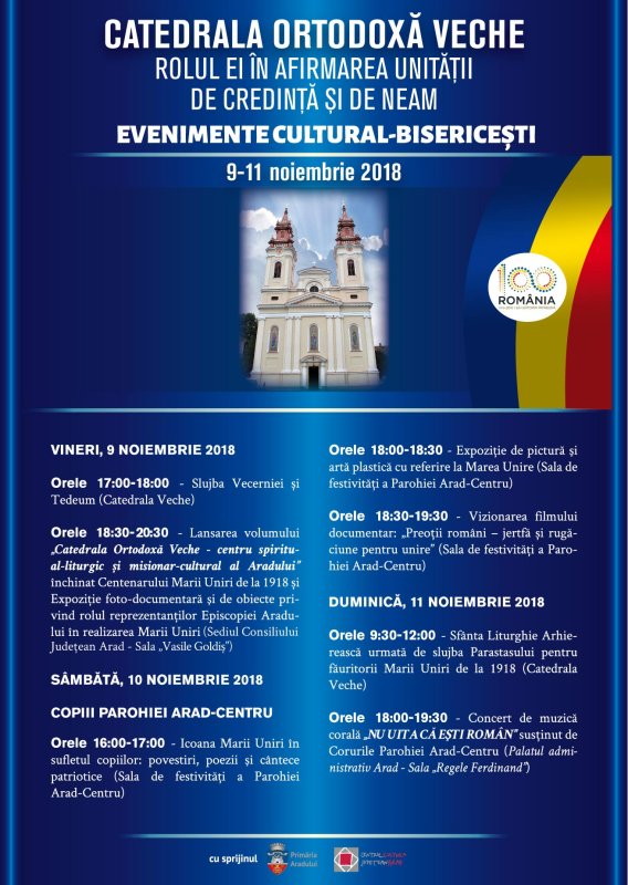 Catedrala Veche a Aradului sărbătorește Centenarul Marii Uniri 6634