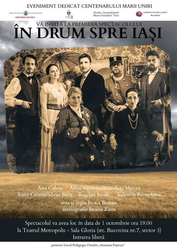 „În drum spre Iaşi”, un spectacol despre conştiinţă naţională 6411