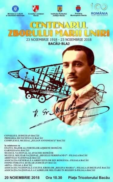 „Centenarul Zborului Marii Uniri” Bacău-Blaj, organizat în municipiul Bacău 5869