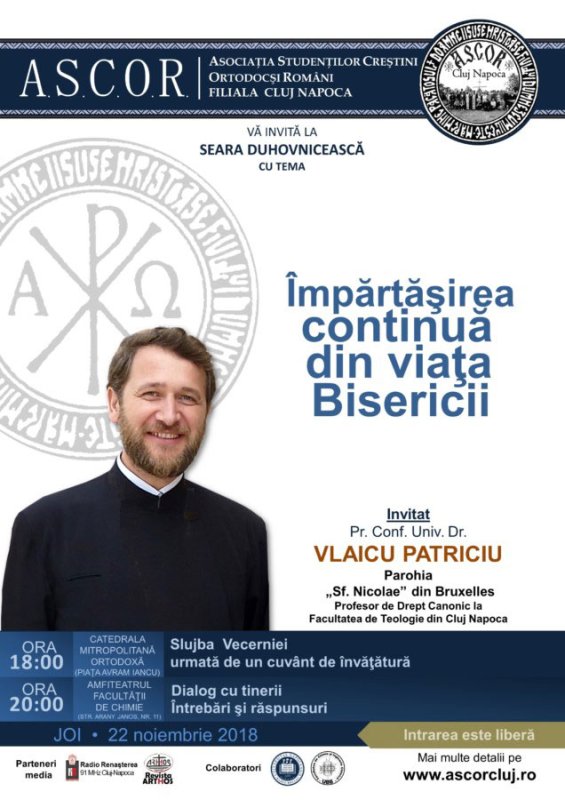 O nouă conferință ASCOR Cluj, în perioada postului 5755