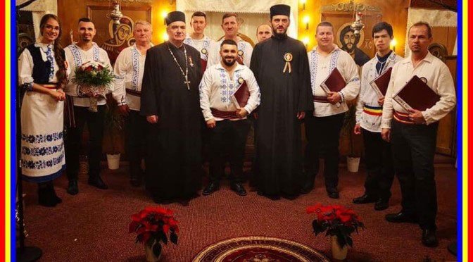 Concert aniversar de cântece patriotice și colinde în Parohia Crocna 5405