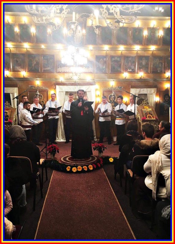 Concert aniversar de cântece patriotice și colinde în Parohia Crocna 5407