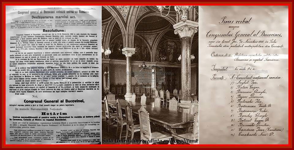 O sută de ani de la Unirea Bucovinei cu patria-mamă 5325