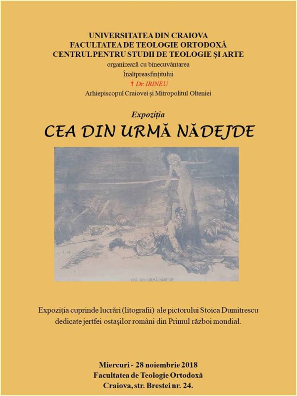 Evenimente dedicate Anului Centenar la Facultatea de Teologie din Craiova 5217