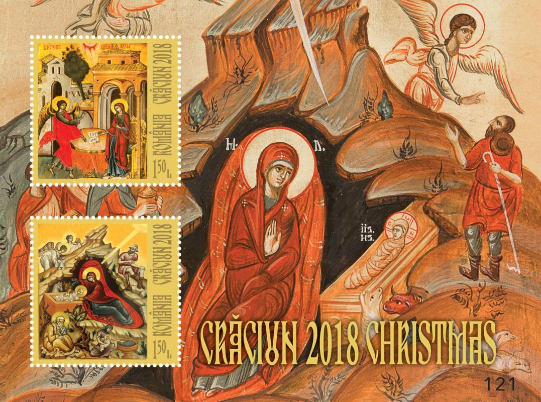 Emisiune filatelică „Crăciun 2018” 5183