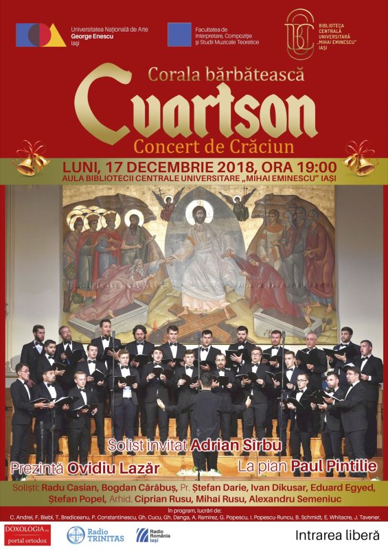 Concert extraordinar de colinde - Corala bărbătească „Cvartson” 4145