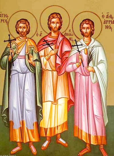 Sfinţii Mucenici Tirs, Calinic, Filimon şi Apolonie 4204