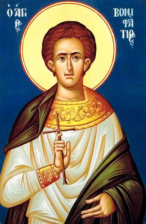 Sfântul Mucenic Bonifatie; Sfânta Aglaia; Sfântul Ierarh Grichentie, Episcopul Etiopiei 3873