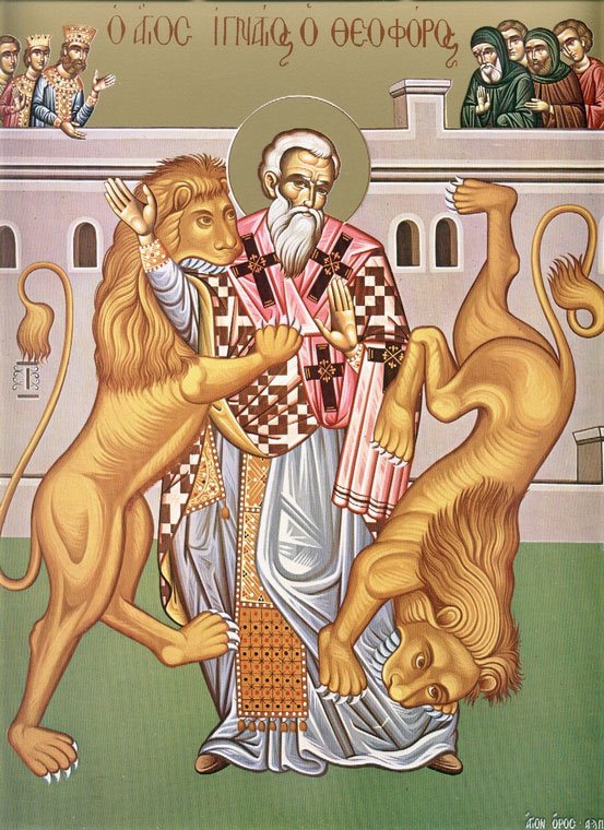 Înainte-prăznuirea Naşterii Domnului; Sfântul Sfinţit Mucenic Ignatie Teoforul, episcopul Antiohiei 3813