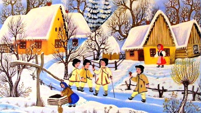 Colindătorii, alaiul împărătesc prin care Domnul intră în alaiul satului 3670