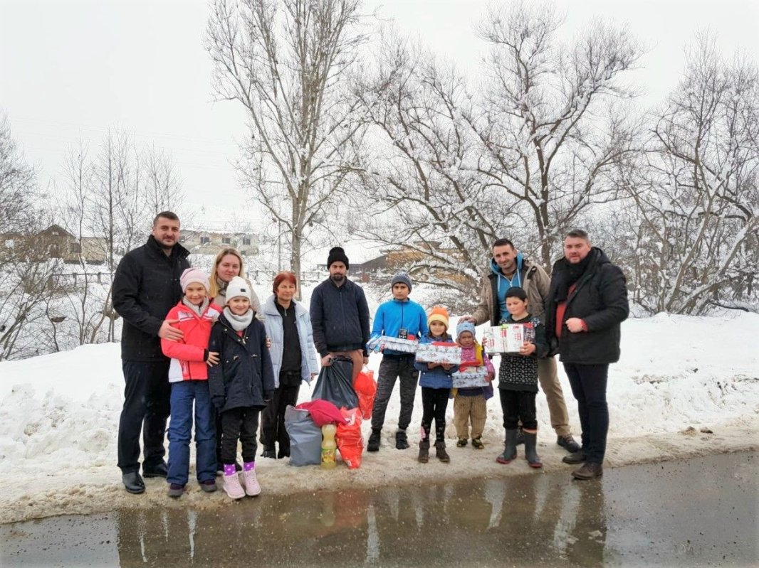 Solidaritate între parohii din Bistrița Năsăud și Cluj 3247