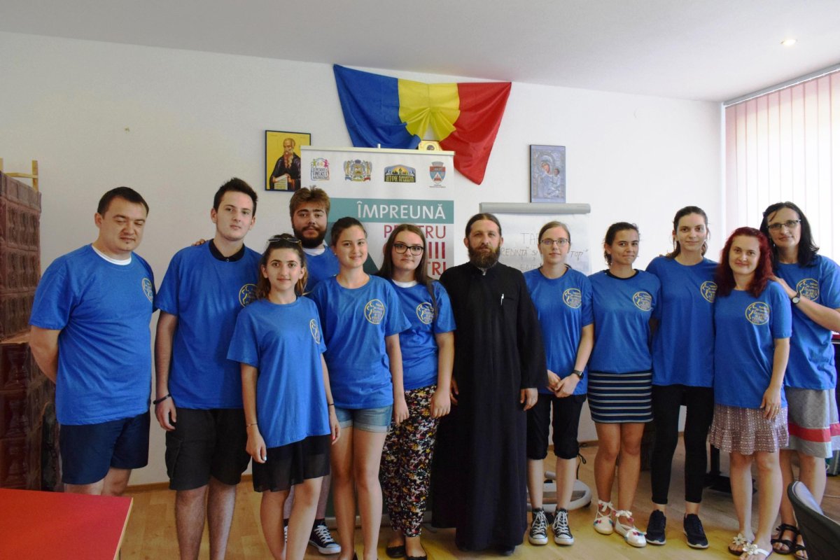 „Tabăra din inima satului”  în Episcopia Caransebeșului 2919