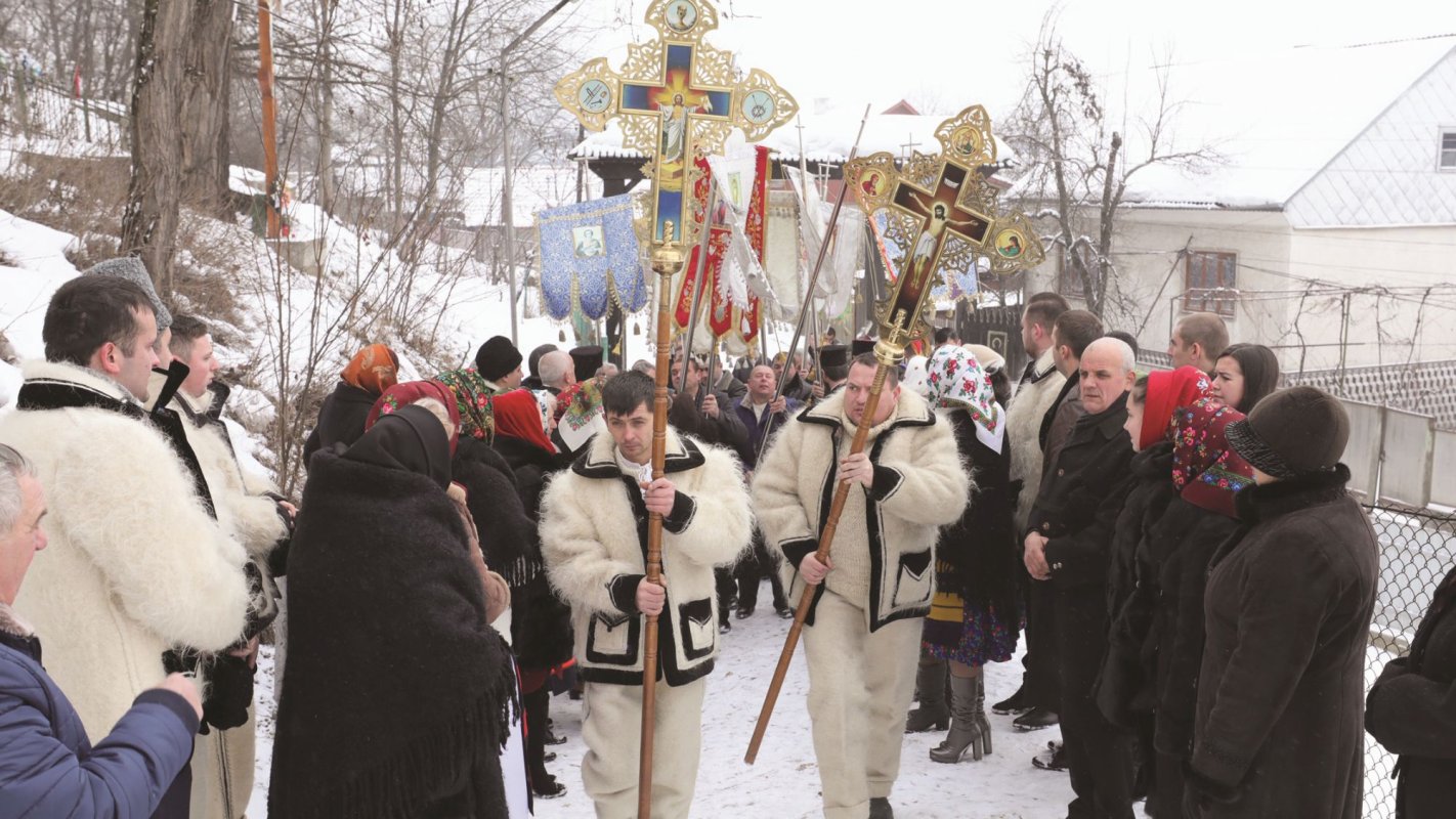 Sfânta Liturghie la Crăciunul credincioșilor din Slatina, Ucraina 2874
