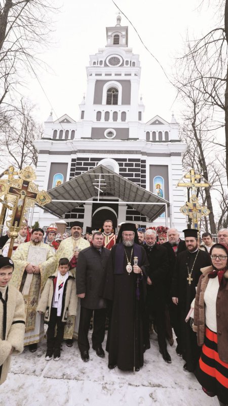 Sfânta Liturghie la Crăciunul credincioșilor din Slatina, Ucraina 2877