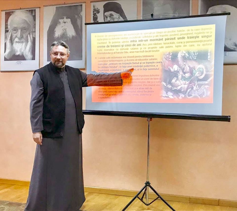 Meditație duhovnicească despre Sfântul Antonie cel Mare, la Reșița 2440
