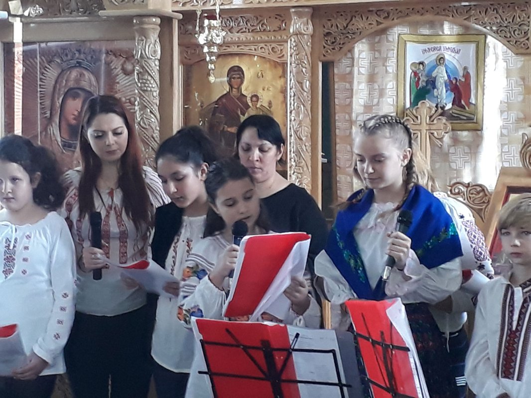 Omagiu lui Eminescu la parohia ilfoveană Bălăceanca 2163