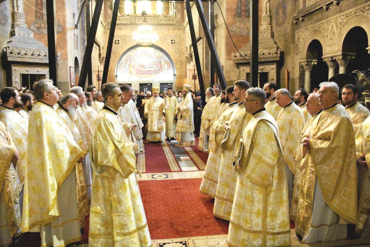 Aniversarea IPS Mitropolit Andrei, la 70 de ani, la Catedrala mitropolitană clujeană 1968