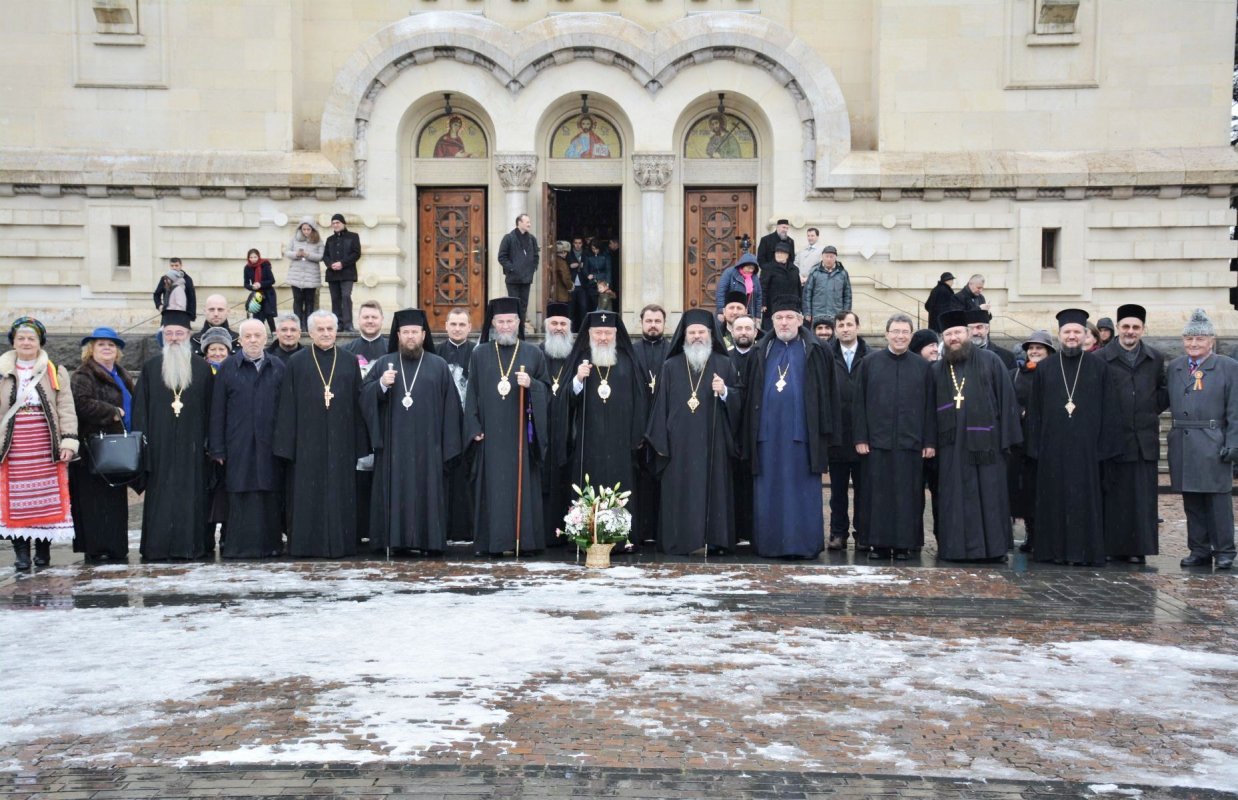 Aniversarea IPS Mitropolit Andrei, la 70 de ani, la Catedrala mitropolitană clujeană 1969