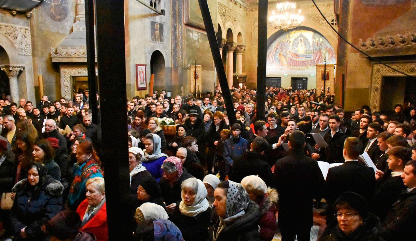 Slujiri arhiereşti la hramul şcolilor teologice, de Sfinţii Trei Ierarhi 1590