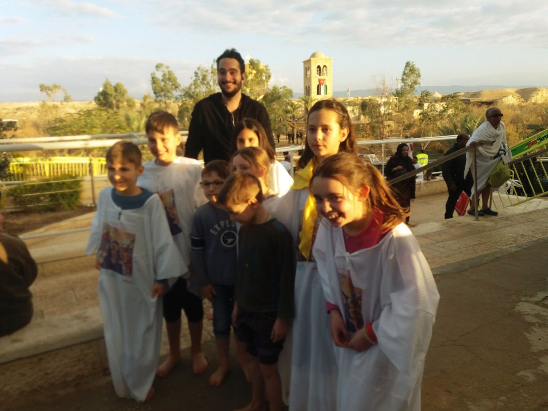 Tineri și copii pelerini în Țara Sfântă 1613