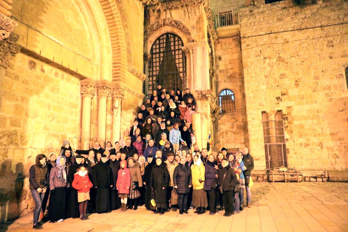 Tineri și copii pelerini în Țara Sfântă 1617