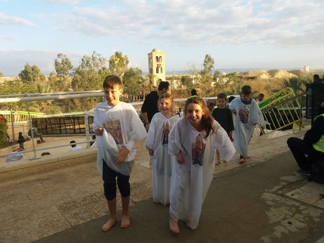 Tineri și copii pelerini în Țara Sfântă 1619